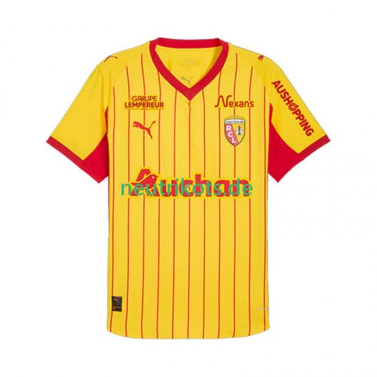 Fußballtrikot RC Lens Herren Heim 2025-2026 Kurzarm