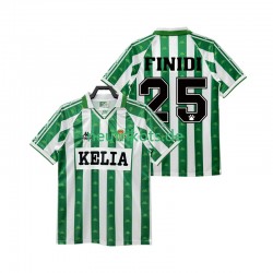 Fußballtrikot Betis Sevilla FINIDI 25 1995 1996 Retro Herren Heim Kurzarm