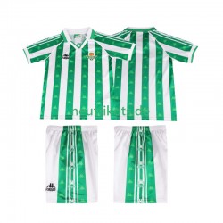 Fußballtrikot Betis Sevilla 1996 1997 Retro Kinder Heim Kurzarm