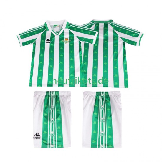 Fußballtrikot Betis Sevilla 1996 1997 Retro Kinder Heim Kurzarm