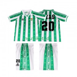 Fußballtrikot Betis Sevilla Tomas Olias 20 1996 1997 Retro Kinder Heim Kurzarm