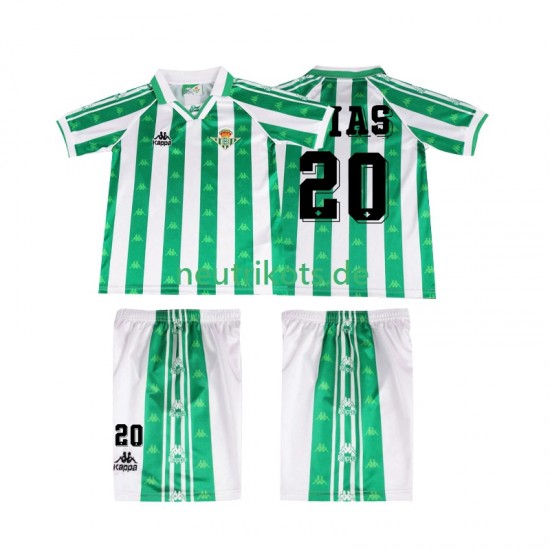 Fußballtrikot Betis Sevilla Tomas Olias 20 1996 1997 Retro Kinder Heim Kurzarm