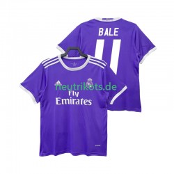 Fußballtrikot Real Madrid BALE 11 2016 2017 Retro Herren Auswärts Kurzarm