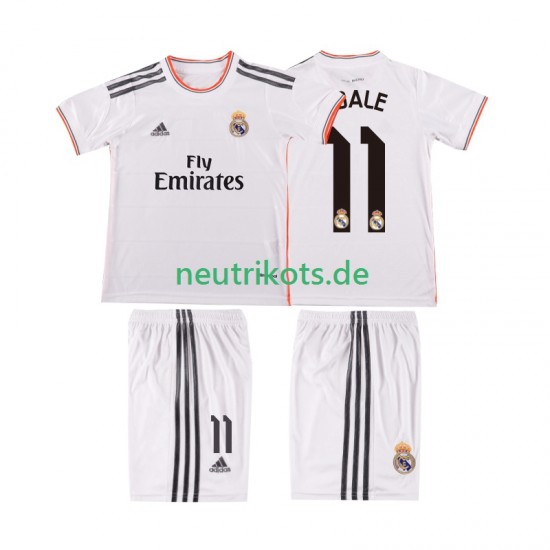 Fußballtrikot Real Madrid BALE 11 2013 2014 Retro Kinder Heim Kurzarm
