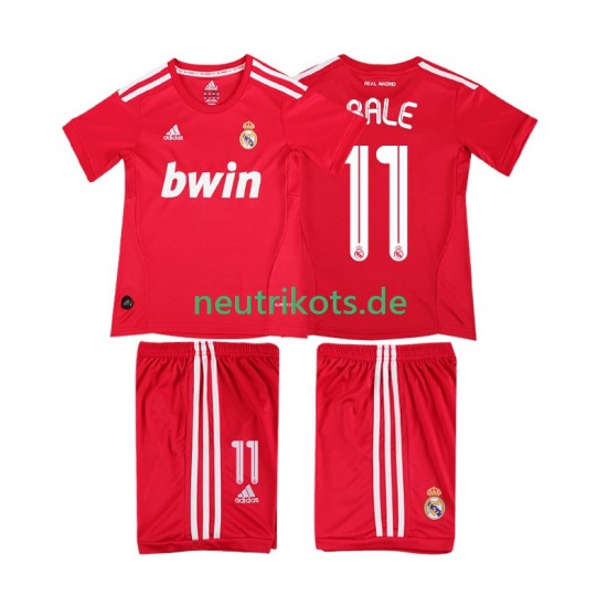 Fußballtrikot Real Madrid BALE 11 2012 Retro Kinder Ausweich 2011 Kurzarm