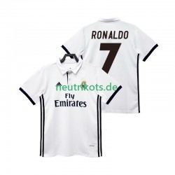Fußballtrikot Real Madrid CRISTIANO RONALDO 7 2017 2018 Retro Herren Heim Kurzarm