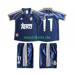 Fußballtrikot Real Madrid Cristiano Ronaldo 11 1998 Retro Kinder Ausweich 1999 Kurzarm