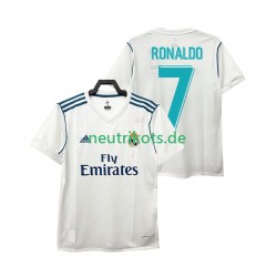 Fußballtrikot Real Madrid Cristiano Ronaldo 7 2017 Retro Herren Heim Kurzarm