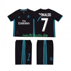 Fußballtrikot Real Madrid Cristiano Ronaldo 7 2017 2018 Retro Kinder Auswärts Kurzarm