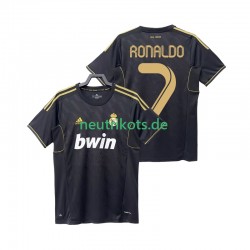 Fußballtrikot Real Madrid Cristiano Ronaldo 7 2012 Retro Herren Auswärts 2011 Kurzarm