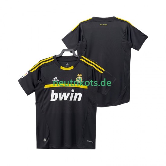 Fußballtrikot Real Madrid 2012 Torwart Retro Herren Auswärts 2011 Kurzarm