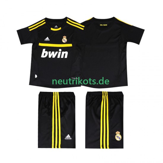 Fußballtrikot Real Madrid -2012 Torwart Retro Kinder Heim 2011 Kurzarm