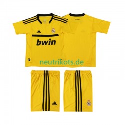Fußballtrikot Real Madrid 2012 Torwart Retro Kinder Heim 2011 Kurzarm