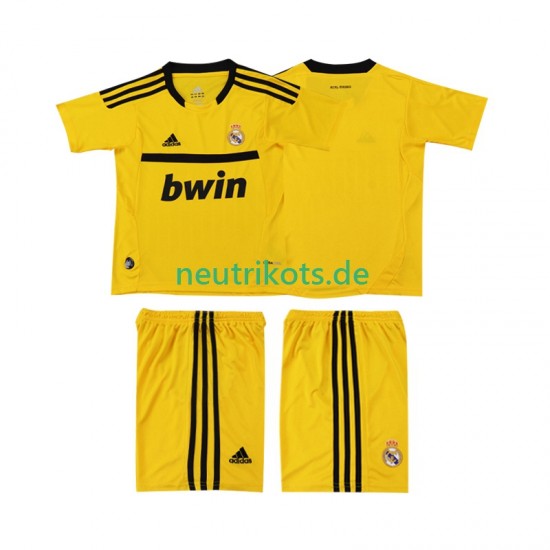 Fußballtrikot Real Madrid 2012 Torwart Retro Kinder Heim 2011 Kurzarm