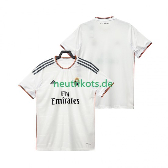 Fußballtrikot Real Madrid 2013 2014 Retro Herren Heim Kurzarm