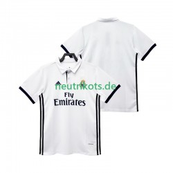 Fußballtrikot Real Madrid 2017 2018 Retro Herren Heim Kurzarm