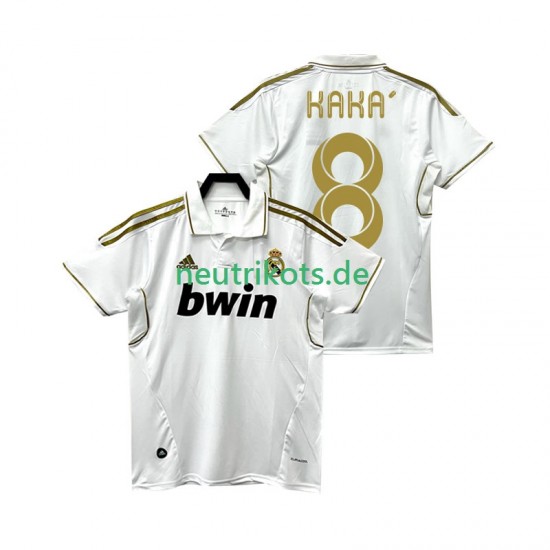 Fußballtrikot Real Madrid KAKA 8 2012 Retro Herren Heim 2011 Kurzarm