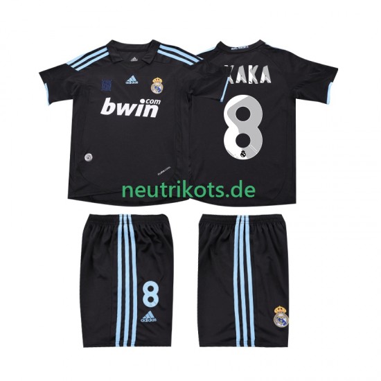 Fußballtrikot Real Madrid KAKA 8 2009 Retro Kinder Auswärts 2010 Kurzarm