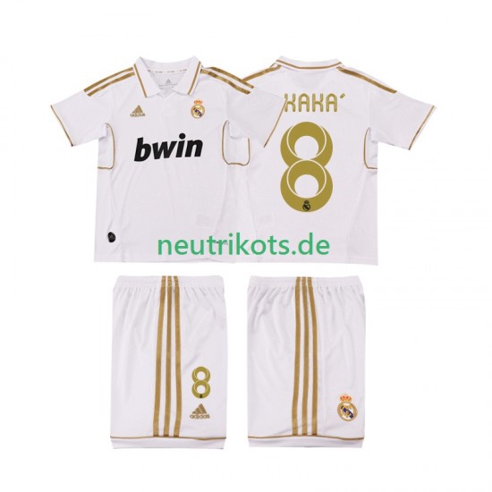 Fußballtrikot Real Madrid KAKA 8 2012 Retro Kinder Heim 2011 Kurzarm
