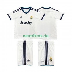 Fußballtrikot Real Madrid 2012 2013 Retro Kinder Heim Kurzarm