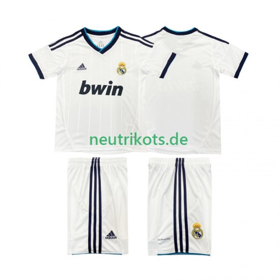 Fußballtrikot Real Madrid 2012 2013 Retro Kinder Heim Kurzarm