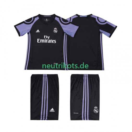Fußballtrikot Real Madrid 2016 2017 Retro Kinder Ausweich Kurzarm