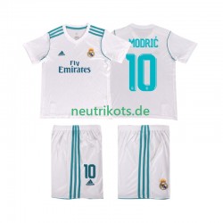 Fußballtrikot Real Madrid Modrić 10 2017 2018 Retro Kinder Heim Kurzarm