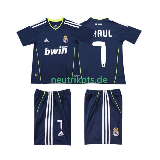 Fußballtrikot Real Madrid PAUL 7 Retro Kinder Auswärts 2011 2010 Kurzarm
