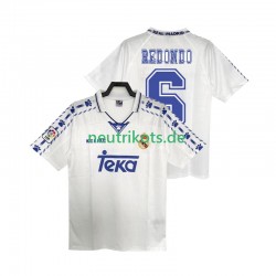 Fußballtrikot Real Madrid REDONDO 6 1996 1997 Retro Herren Heim Kurzarm