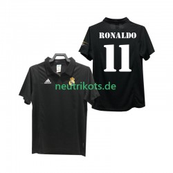 Fußballtrikot Real Madrid RONALDO 11 2002 2003 Retro Herren Auswärts Kurzarm