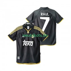 Fußballtrikot Real Madrid Raul 7 2001 Retro Herren Auswärts 1999 Kurzarm