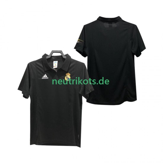 Fußballtrikot Real Madrid 2002 2003 Retro Herren Auswärts Kurzarm