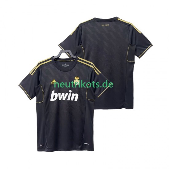 Fußballtrikot Real Madrid 2012 Retro Herren Auswärts 2011 Kurzarm