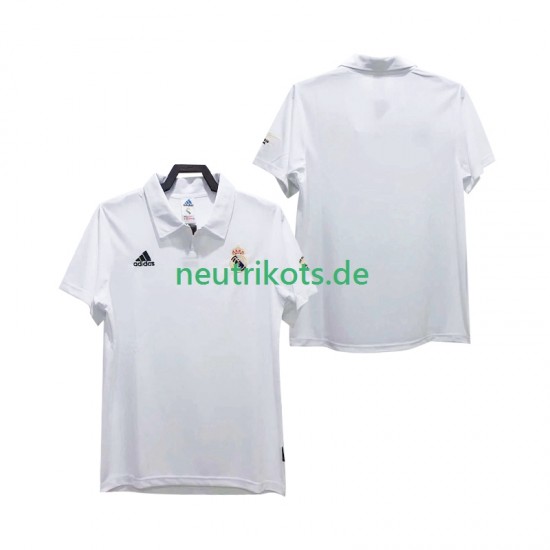 Fußballtrikot Real Madrid 2002 2003 Retro Herren Heim Kurzarm