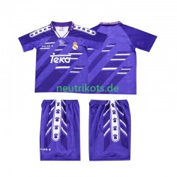 Fußballtrikot Real Madrid 1996 Retro Kinder Auswärts 1994 Kurzarm