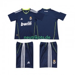 Fußballtrikot Real Madrid Retro Kinder Auswärts 2011 2010 Kurzarm