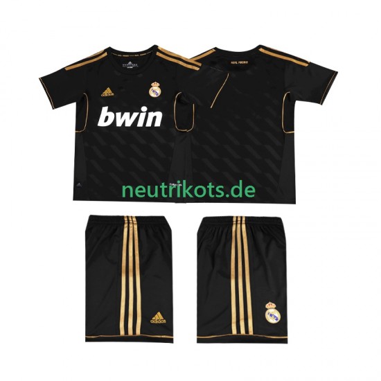 Fußballtrikot Real Madrid 2012 Retro Kinder Auswärts 2011 Kurzarm