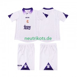 Fußballtrikot Real Madrid 1997 1998 Retro Kinder Heim Kurzarm
