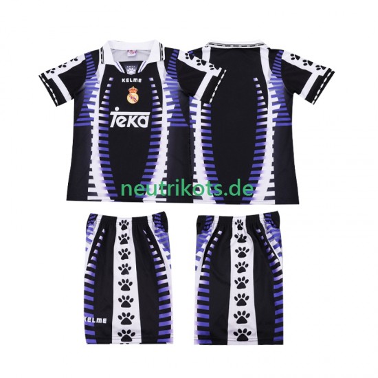 Fußballtrikot Real Madrid 1997 1998 Retro Kinder Ausweich Kurzarm