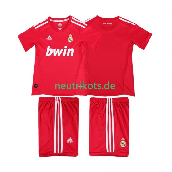 Fußballtrikot Real Madrid 2012 Retro Kinder Ausweich 2011 Kurzarm