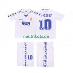 Fußballtrikot Real Madrid SEEDORF 10 1996 1997 Retro Kinder Heim Kurzarm
