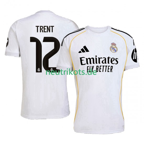 Fußballtrikot Real Madrid Trent Alexander-Arnold 12 Herren Heim 2025-2026 Kurzarm