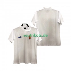 Fußballtrikot Real Zaragoza 1995 Retro Herren Heim Kurzarm