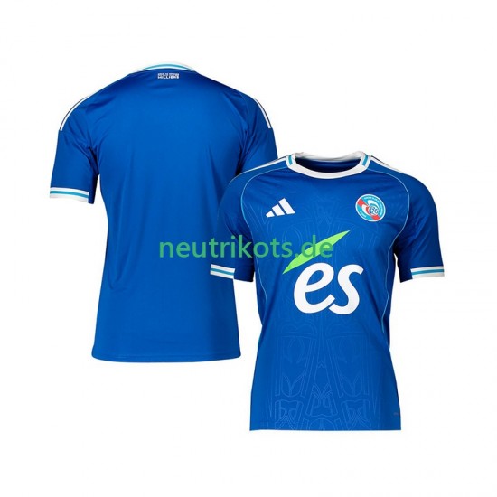 Fußballtrikot Strasbourg Herren Heim 2025-2026 Kurzarm
