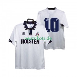 Fußballtrikot Tottenham Hotspur 10 1991 1993 Retro Herren Heim Kurzarm
