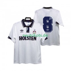 Fußballtrikot Tottenham Hotspur 8 1991 1993 Retro Herren Heim Kurzarm