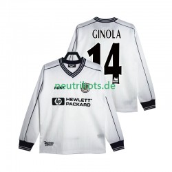 Fußballtrikot Tottenham Hotspur GINOLA 14 1997 Retro Herren Heim 1999 Langarm