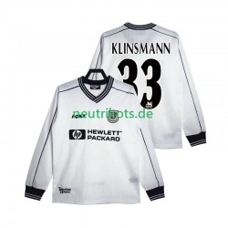 Fußballtrikot Tottenham Hotspur KLINSMANN 33 1997 Retro Herren Heim 1999 Langarm