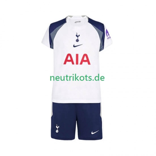 Fußballtrikot Tottenham Hotspur Kinder Heim 2025-2026 Kurzarm