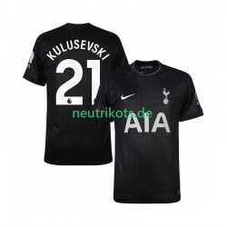 Fußballtrikot Tottenham Hotspur Kulusevski 21 Herren Auswärts 2025-2026 Kurzarm